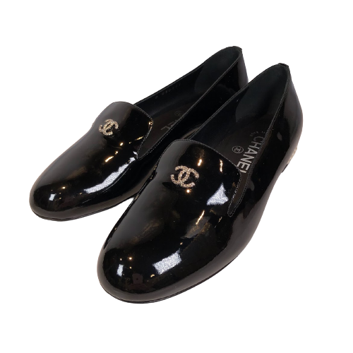 CHANEL シャネル エナメル ローファー – co&co CHANEL シャネル エナメル ローファー – co&co