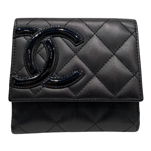 CHANEL カンボンライン 折財布 シャネル カンボンライン 二つ折り財布 – co&co