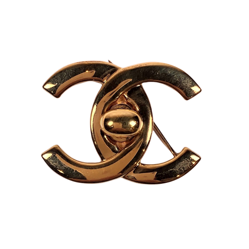 CHANEL Chanel turn lock brooch – co&co