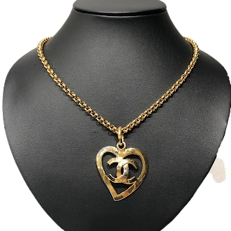 【CHANEL】新作♪ ☆ ネックレス ハート ☆ シャネル ハートネックレス ゴールド – co&co