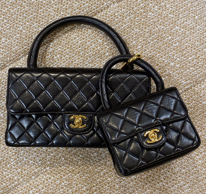 CHANEL マトラッセ ハンドバッグ 親子 トップハンドル – co&co