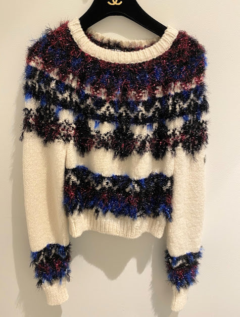 CHANEL - CHANEL クロップドノルディック柄ニット CHANEL クロップドノルディック柄 ニット – co&co