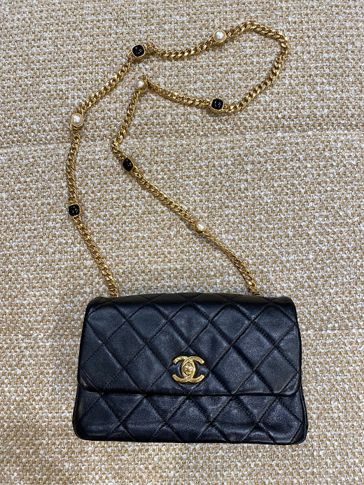 【収納力抜群♪】国内発送 CHANEL チェーン ポシェット 23B！すぐ届く【CHANEL】チェーンクラッチ (CHANEL/ショルダー