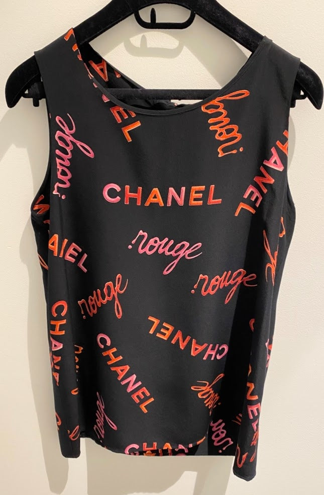 CHANEL ノースリーブブラウス シルク – co&co