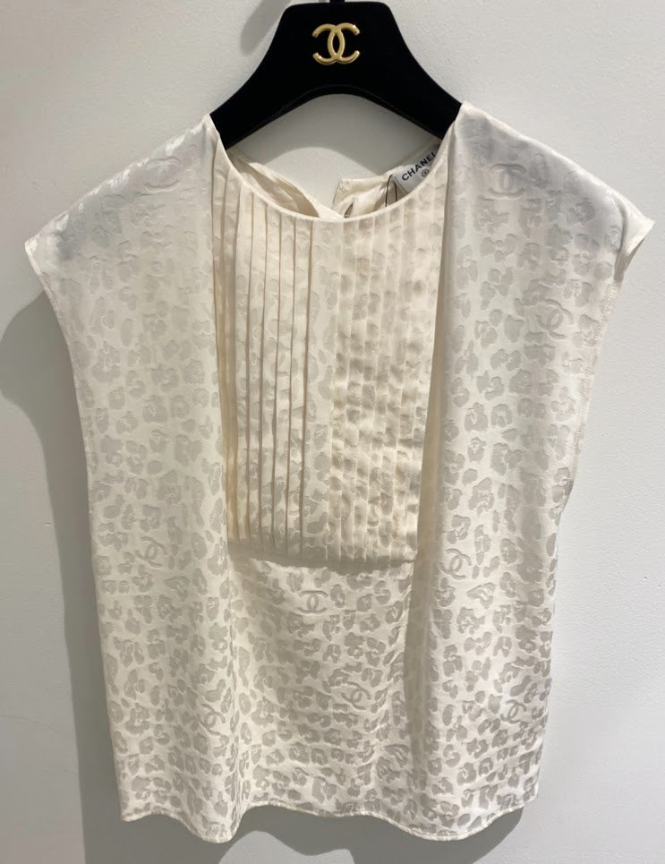 CHANEL シルク100％ ノースリーブ カットソー – co&co