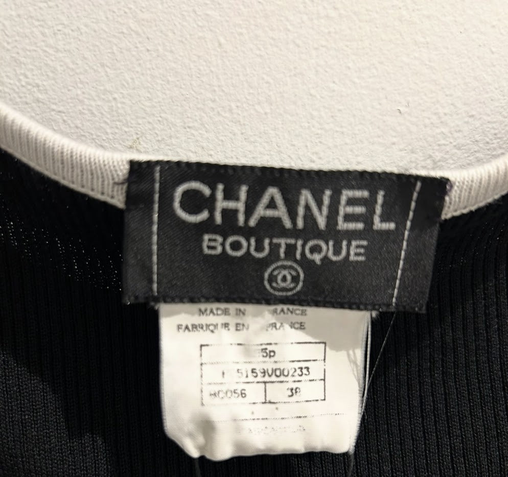 ⚠️最終値下げ CHANEL タンクトップ レア物　ココマーク刺繍　97年 ☆激レア☆シャネルCHANELヴィンテージココマークタンクトップ
