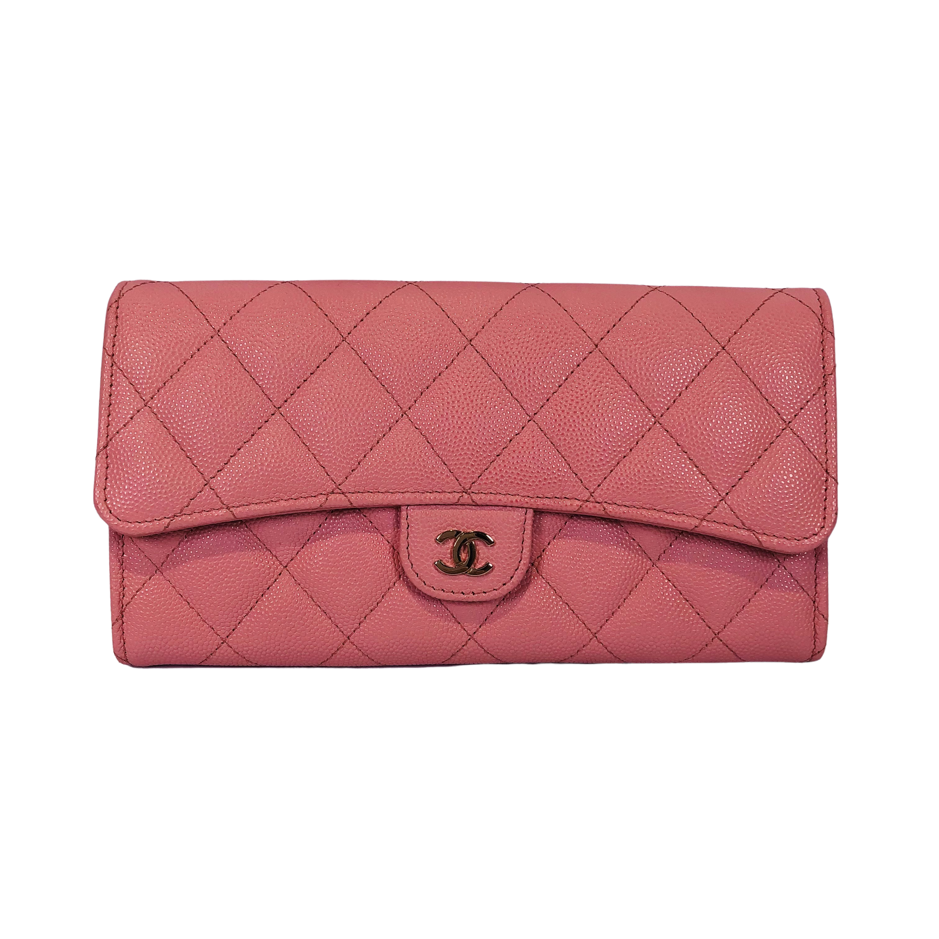 CHANEL シャネル ロングフラップウォレット 財布・小物 AP0241 ピンク