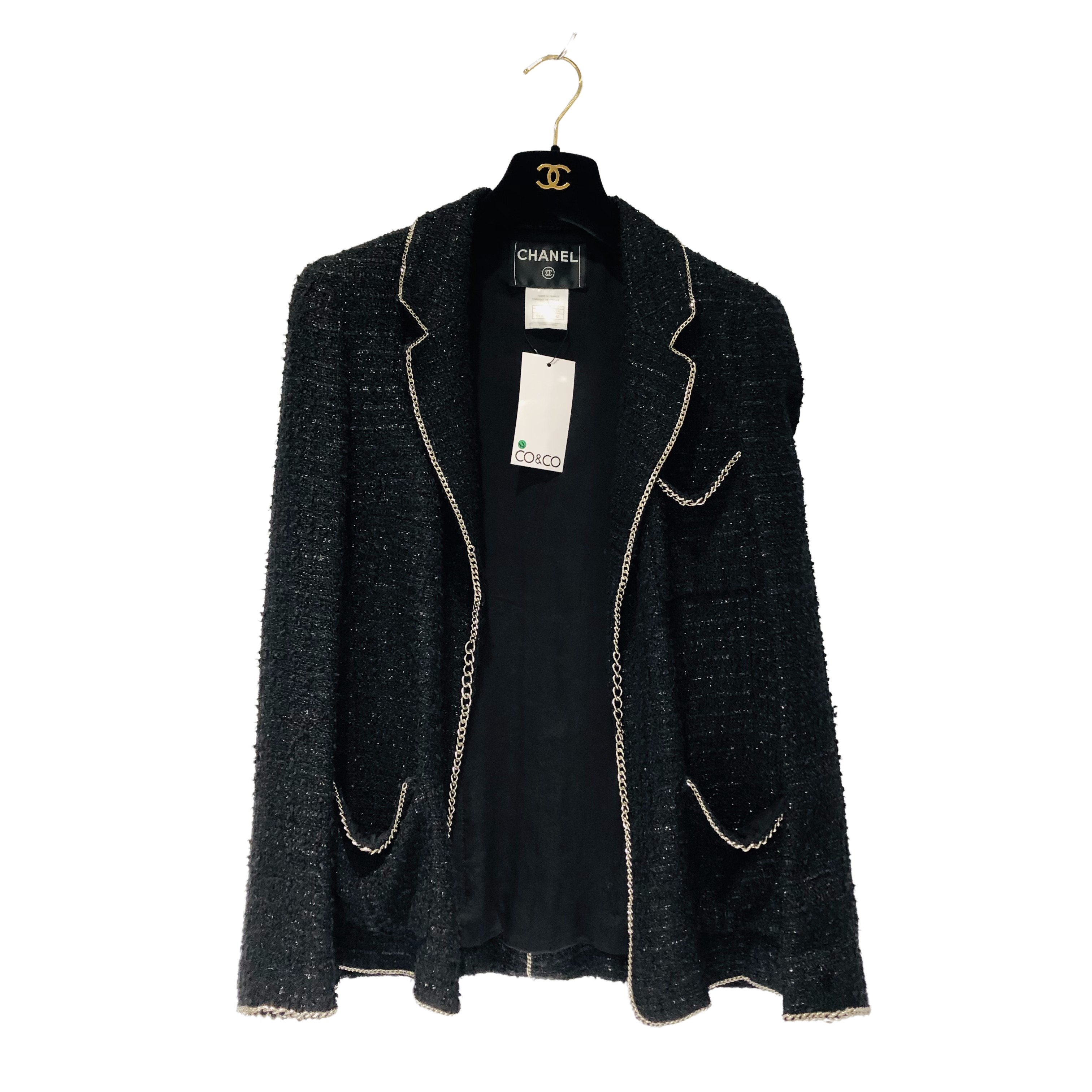 専用 ヴィンテージ CHANEL ミックス ツイード ジャケット 96024470.png?v=1677487254