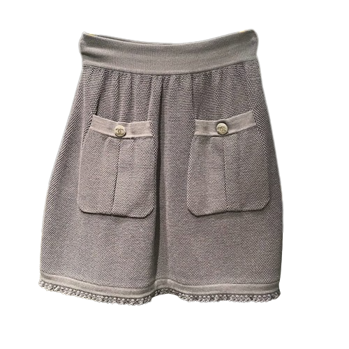 CHANEL シャネル ココボタン ベロア スカート BOTTOMS – co&co