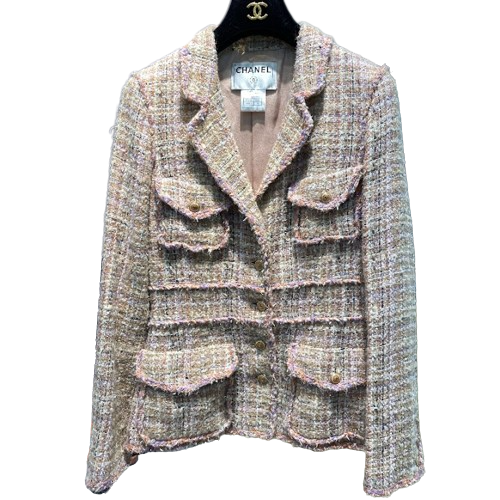 CHANEL カシミア✖︎アルパカ　ダッフルニットジャケット プルオーバー - カシミヤ & アルパカ、ホワイト — ファッション