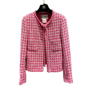 CHANEL BOUTIQUE ピンク ツイードジャケット 38 シャネル ツイードジャケット ピンク – co&co