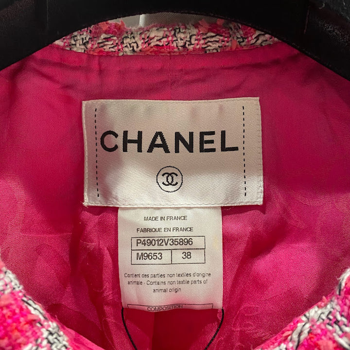 Chanel シャネル ブルゾン　ジャケット　ピンク　38 楽天市場】【送料無料】CHANEL シャネル ジャケット レディース