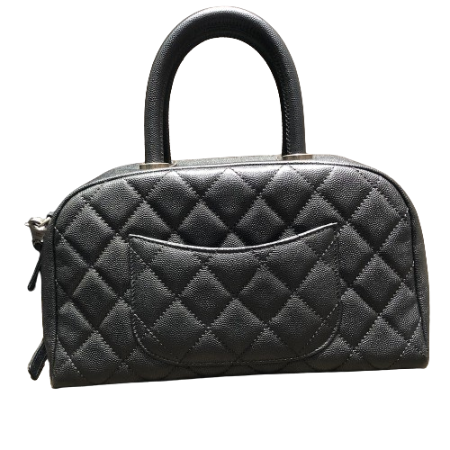 シャネル チェーンボストンバッグ キャビアスキン ブラック – co&co シャネル チェーンボストンバッグ キャビアスキン ブラック – co&co