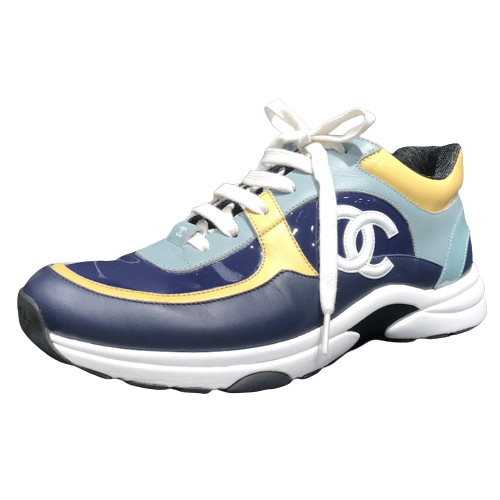 シャネル スニーカー ネイビー – co&co