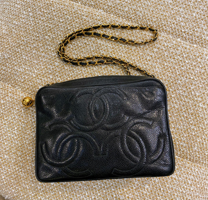 CHANEL キャビアスキン ショルダーバッグ – co&co