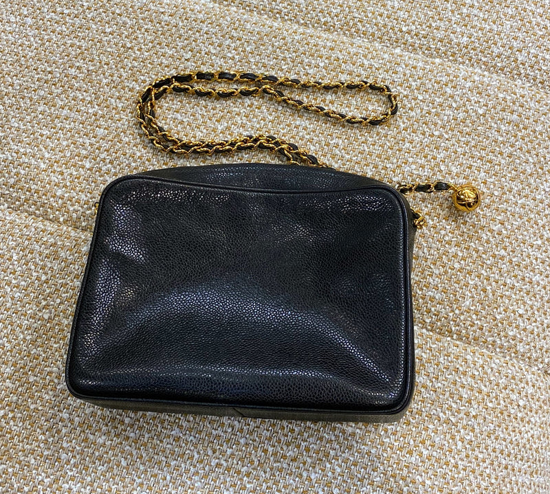 CHANEL キャビアスキン ショルダーバッグ