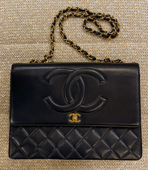 CHANEL マトラッセ チェーンショルダーバッグ