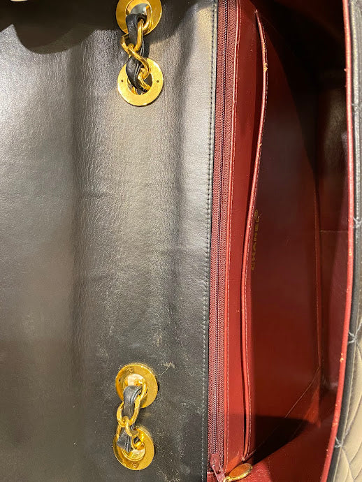 CHANEL マトラッセ チェーンショルダーバッグ