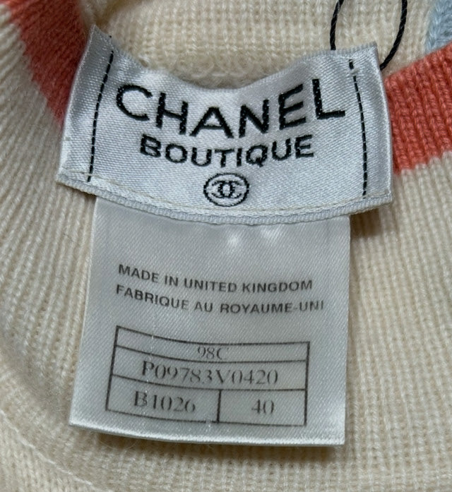 美品　CHANEL カシミヤ　ニット　ベスト☆ CHANEL カシミア ニット ベスト – co&co