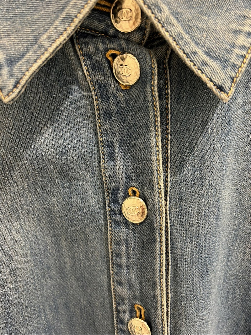 CHANEL デニム ブラウス