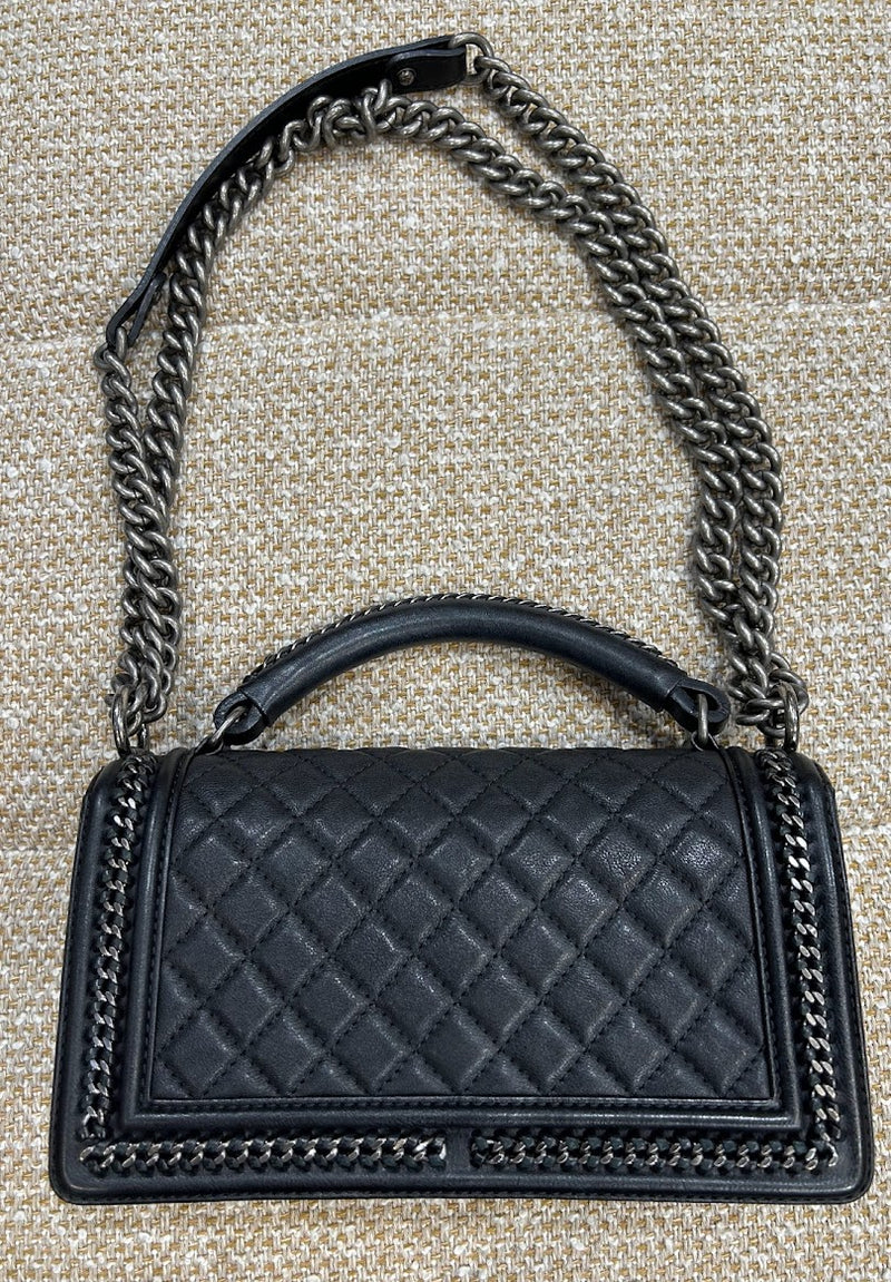 CHANEL ボーイシャネル チェーンショルダーバッグ