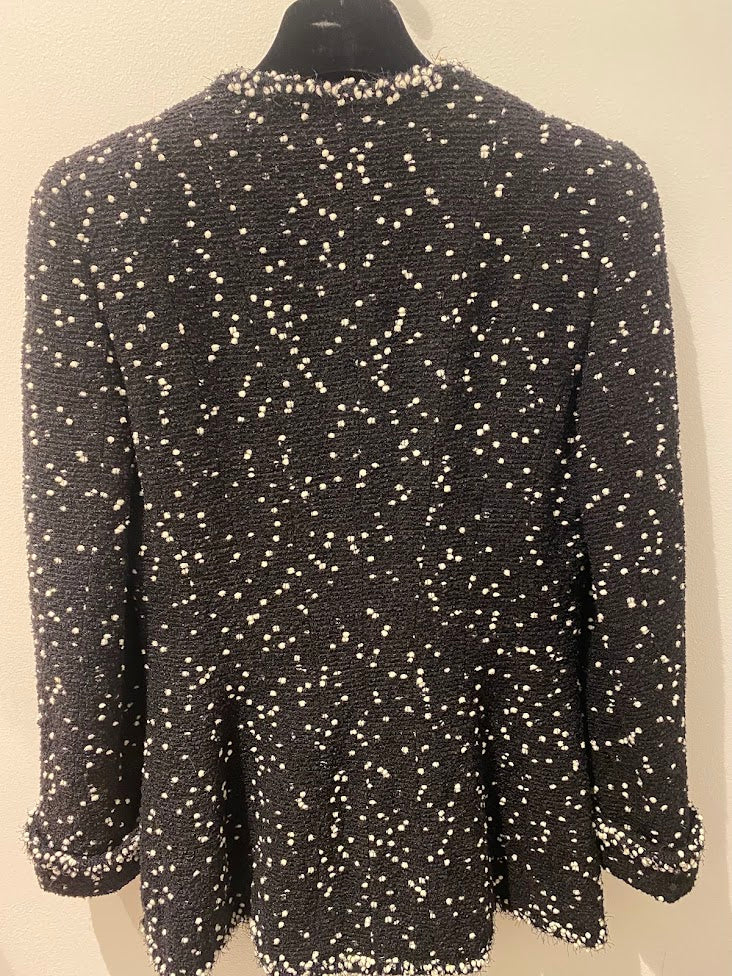 CHANEL ツイードジャケット 36 ブラック – co&co