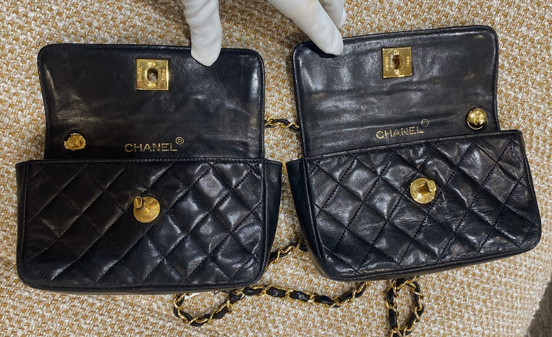 CHANEL マトラッセチェーンショルダーバッグ ツイン