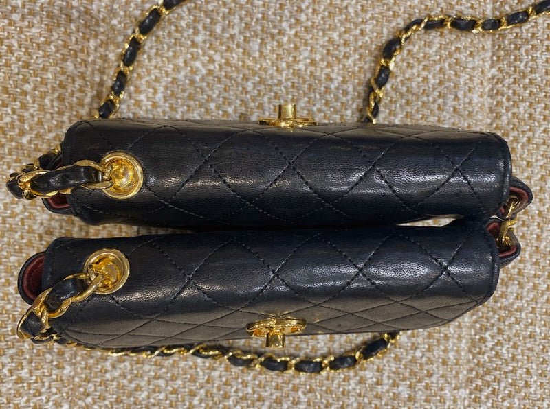 CHANEL マトラッセチェーンショルダーバッグ ツイン