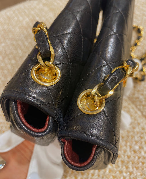 CHANEL マトラッセチェーンショルダーバッグ ツイン