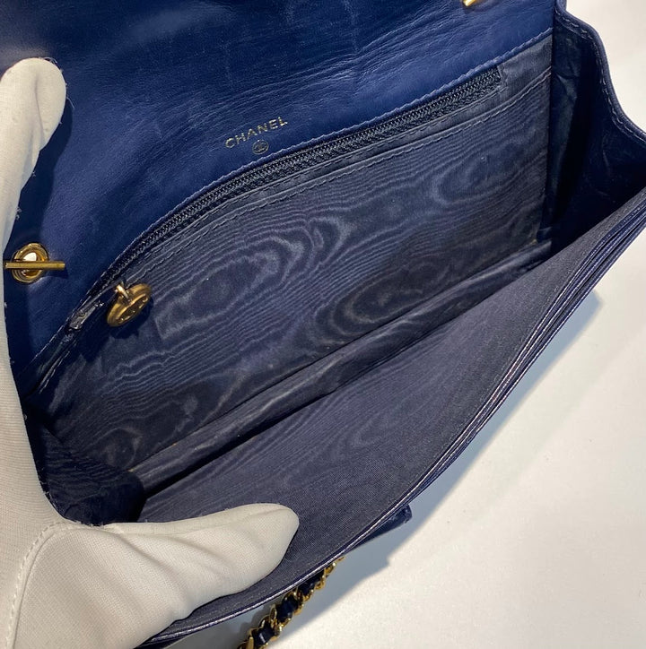 チェーンのディテール♪ CHANEL チェーンウォレット デニム CHANEL デニム チェーンウォレット – co&co