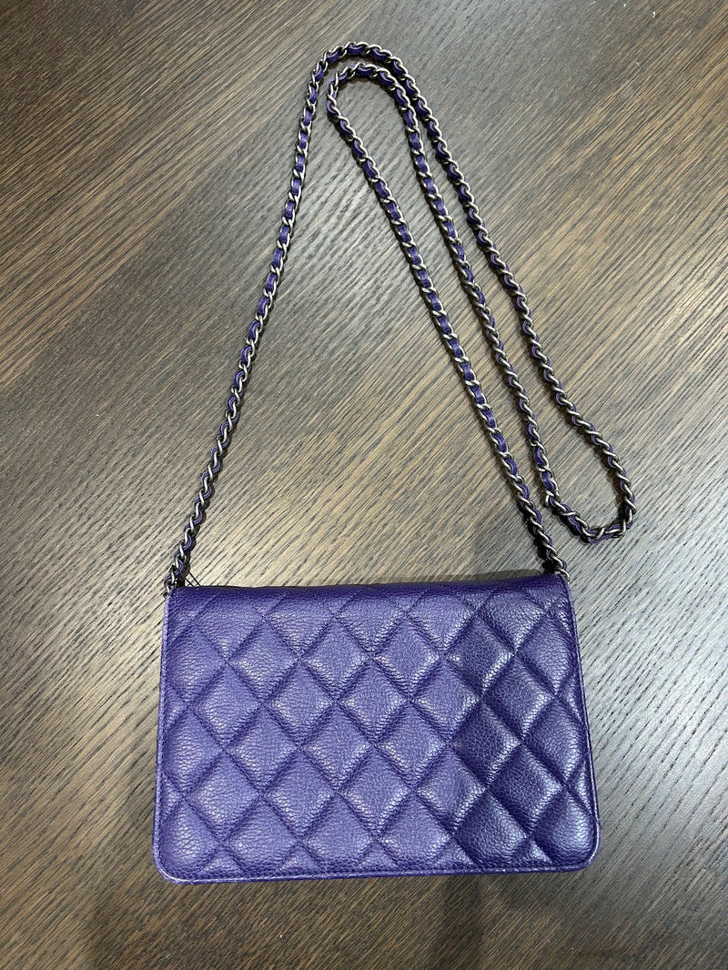 CHANEL　チェーンウオレットショルダーバッグ