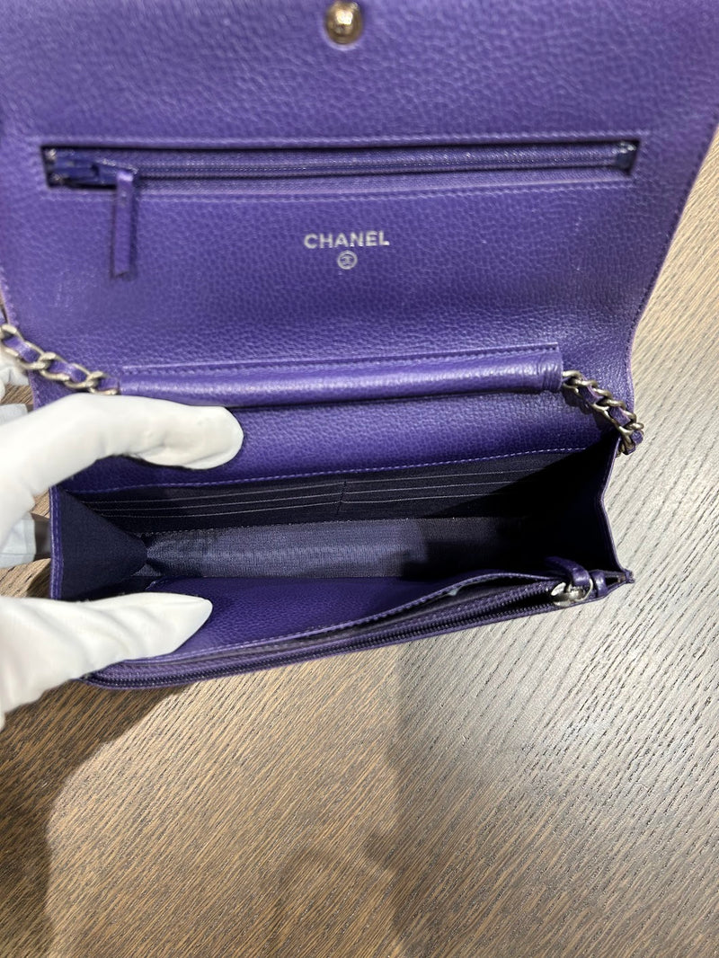 CHANEL　チェーンウオレットショルダーバッグ