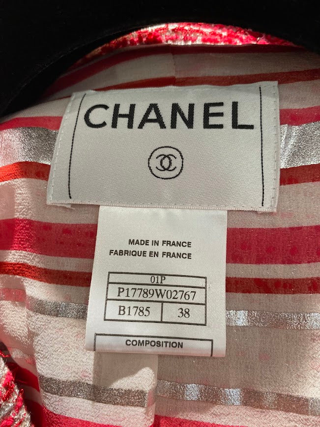 CHANEL ツイードセットアップ P17789W02767