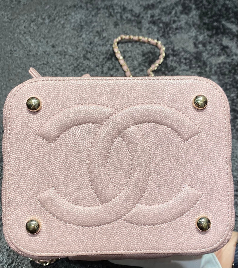 CHANEL マトラッセ バニティーバッグ