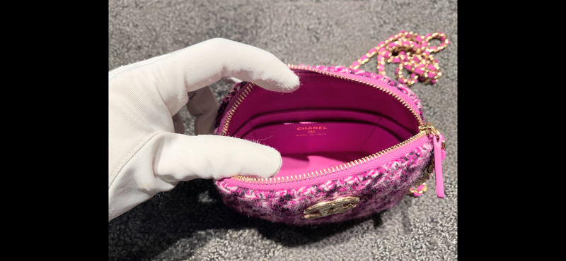 CHANEL ツイード ショルダーバッグ