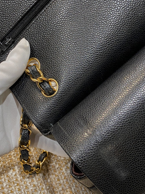 CHANEL ショルダーバッグ マトラッセ ジャンボ