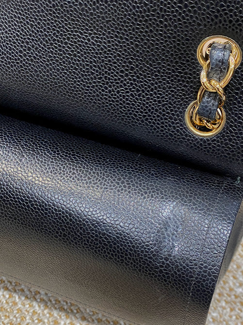 CHANEL ショルダーバッグ マトラッセ ジャンボ