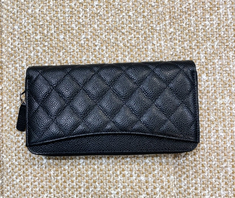 CHANEL 長財布 クラシック ロングジップ ウォレット