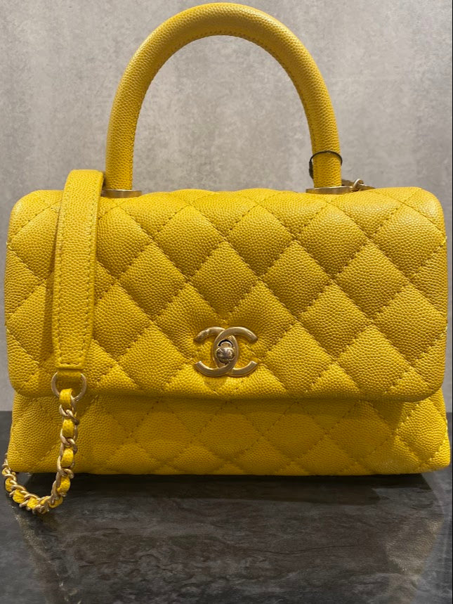 CHANEL　ココハンドルマトラッセチェーンショルダー