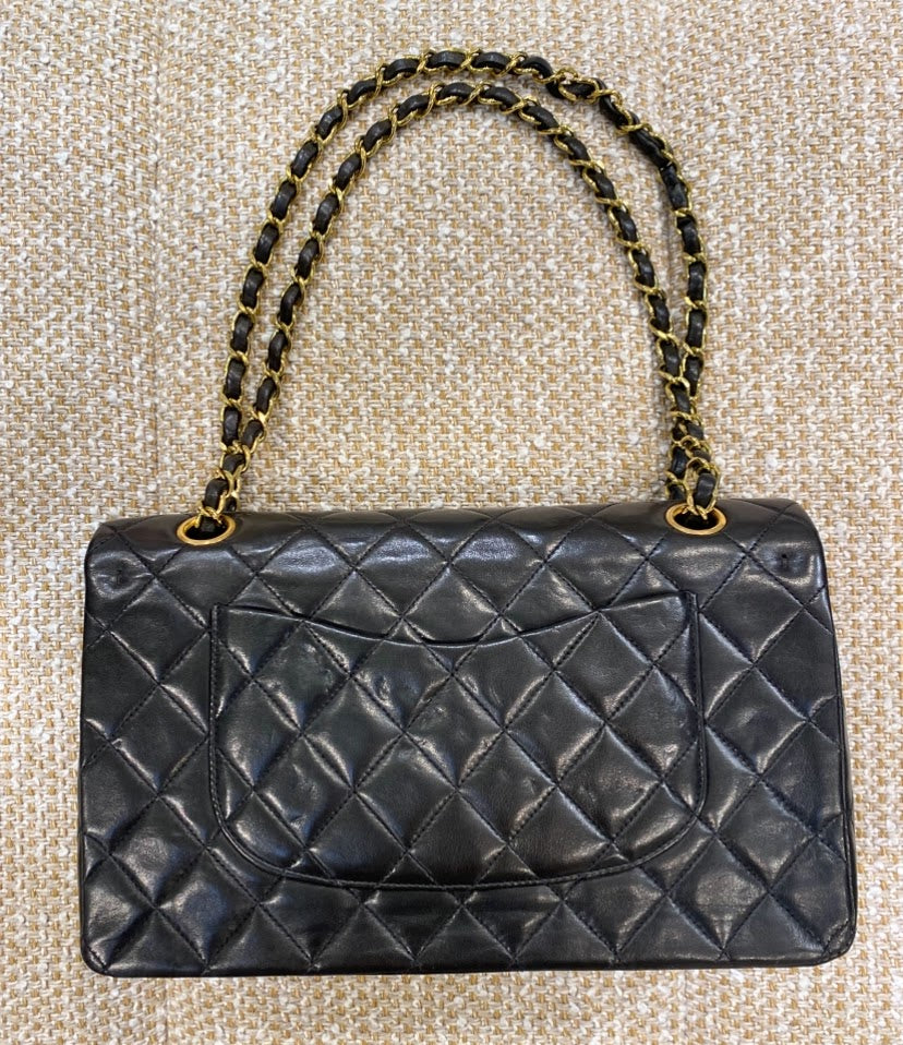 クラシック CHANEL マトラッセ co&co – チェーンショルダーバッグ ラムスキン 小物