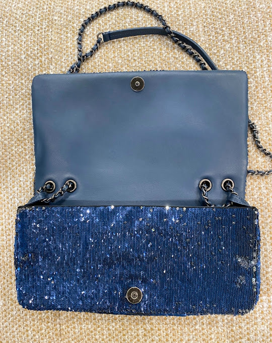 美品⭐︎ シャネル CHANEL スパンコール　ミニ チェーンショルダー　ココ 美品⭐︎ シャネル CHANEL スパンコール ミニ チェーンショルダー ココ