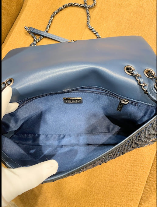 CHANEL ココキューバ チェーンショルダーバッグ スパンコール – co&co