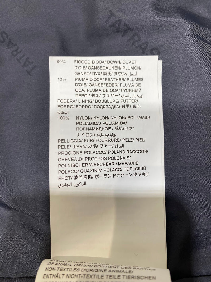 TATRAS ダウンコート ファーフード付き