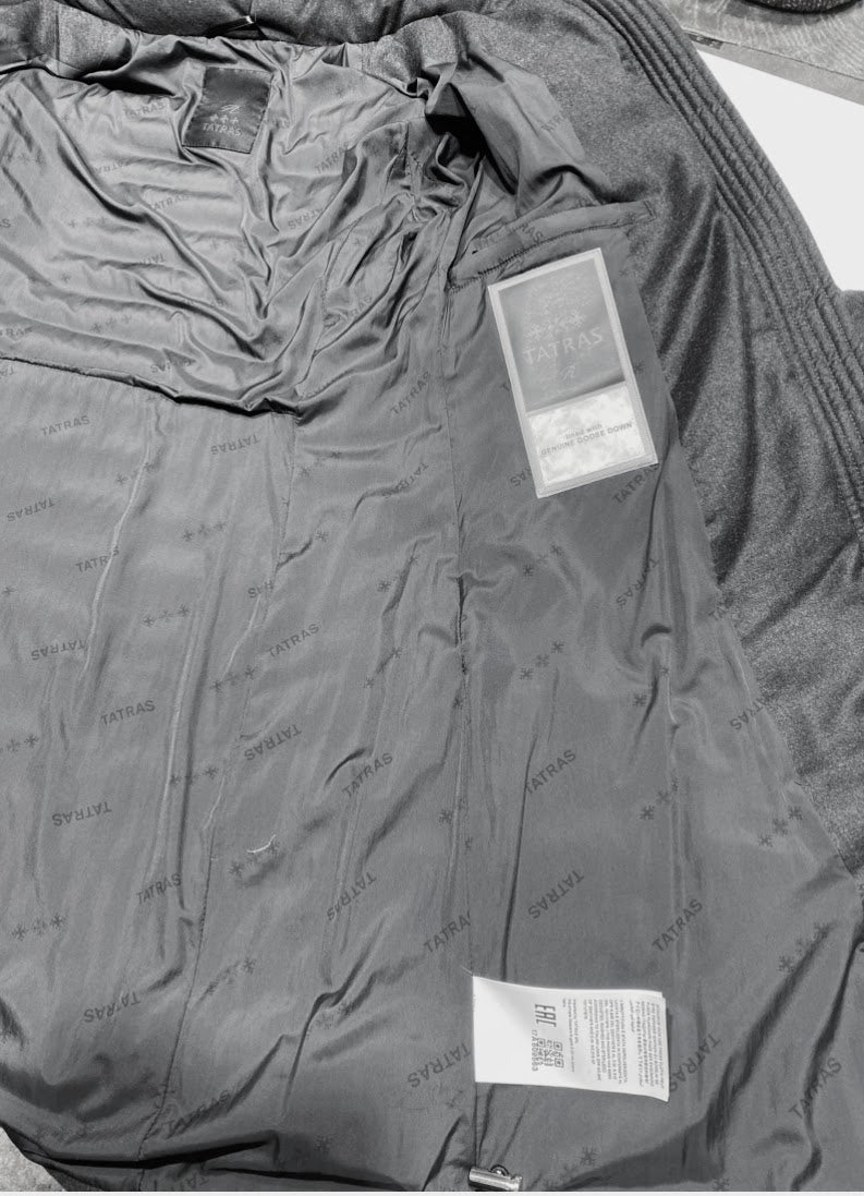 TATRAS ダウンコート ファーフード付き