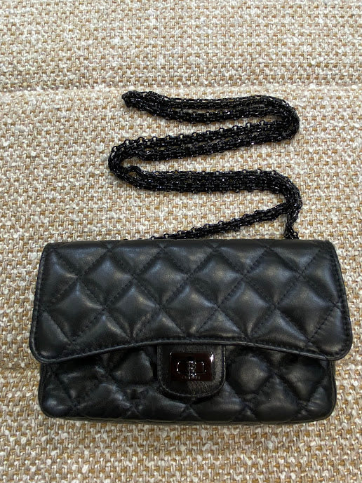 CHANEL オウレンティチェーンバッグ キルティングポシェット