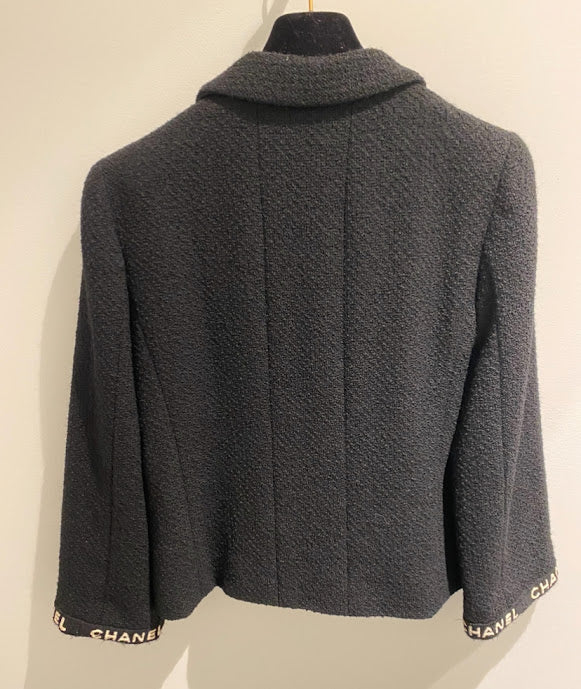 CHANEL ココボタン ウール×シルク ジャケット