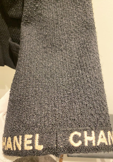 CHANEL ココボタン ウール×シルク ジャケット