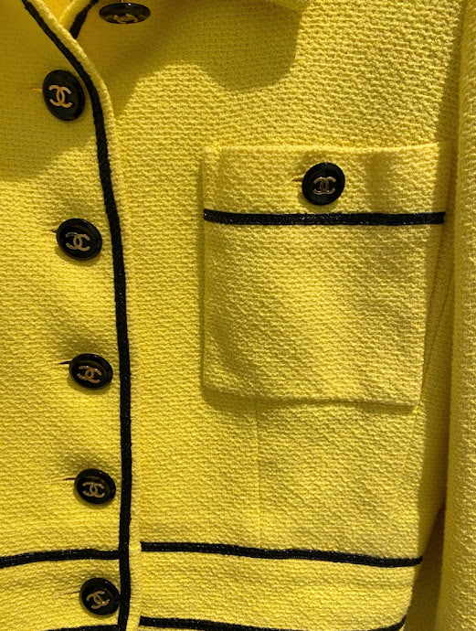 CHANEL ツイード ココボタン ジャケット