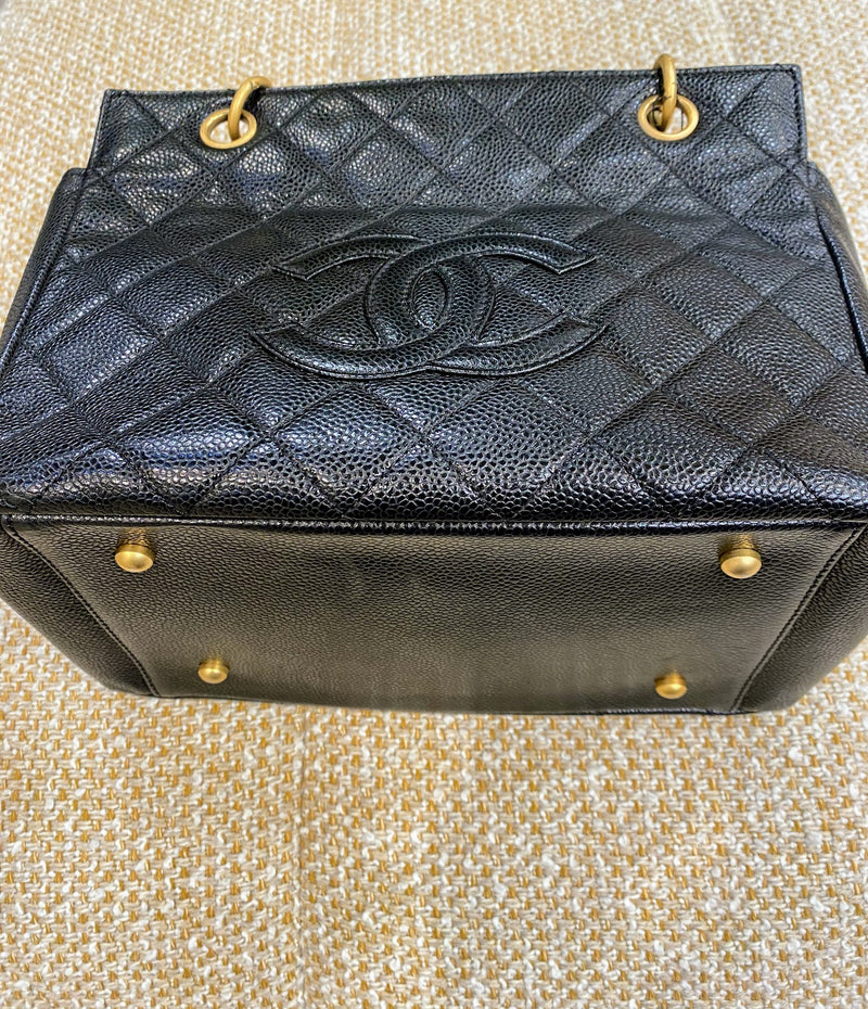 CHANEL マトラッセチェーントートバッグ