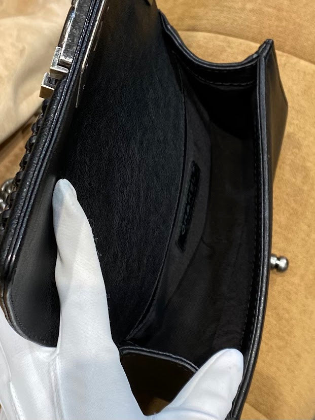 CHANEL ボーイシャネル トップハンドルフラップバッグ